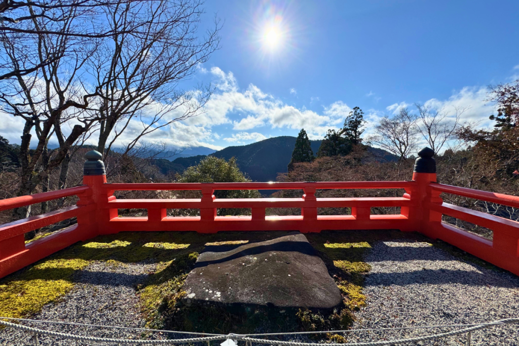 鞍馬寺-本殿から見える景色